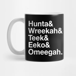 Bad Batch Helvetica List Mug